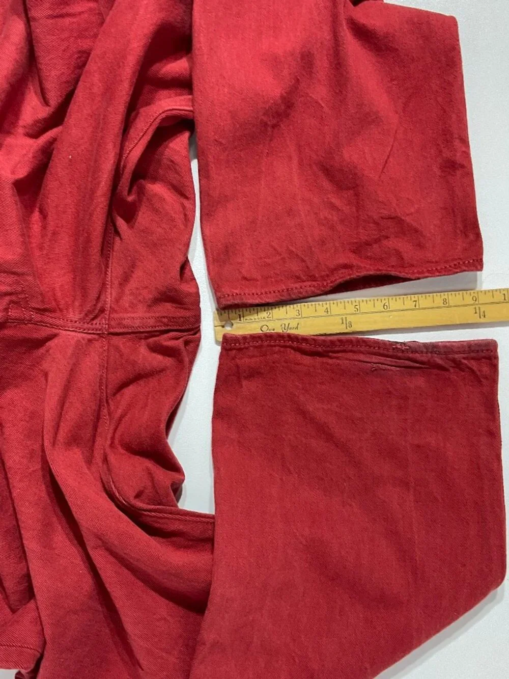 Levi's Men's Straight Jeans in Deep Red